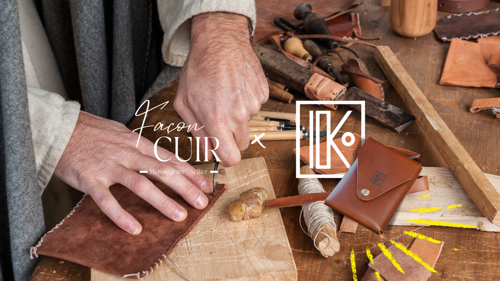 Porte-monnaie en cuir fait main : Katxi x Façon Cuir