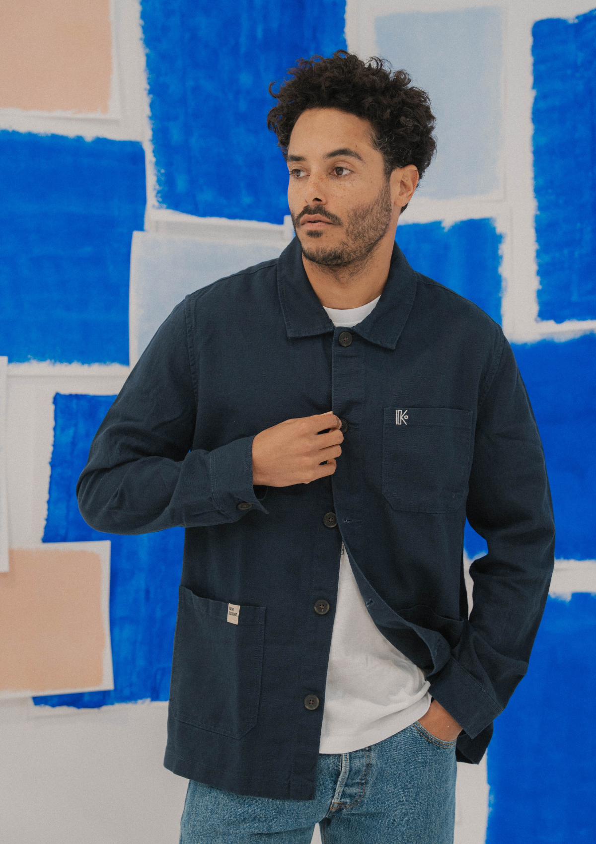 Veste Langilea – veste brodée au Pays basque – Katxi Klothing