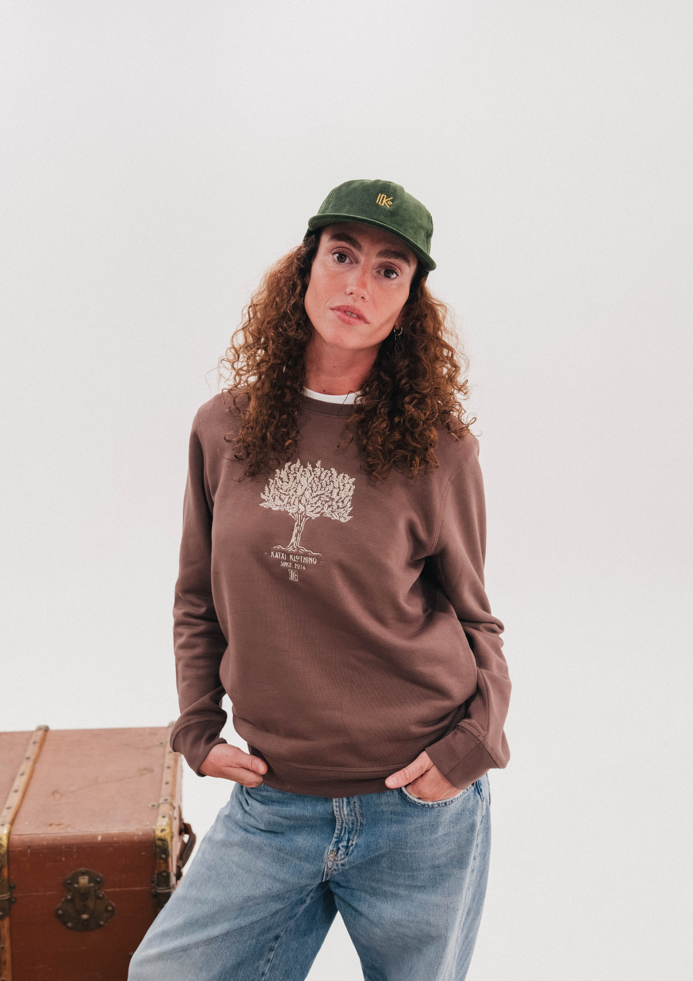 Sweat Gernika Brodé – sweat basque en coton bio – Katxi Klothing – vue 4