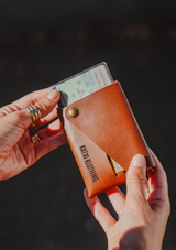 Portefeuille en cuir