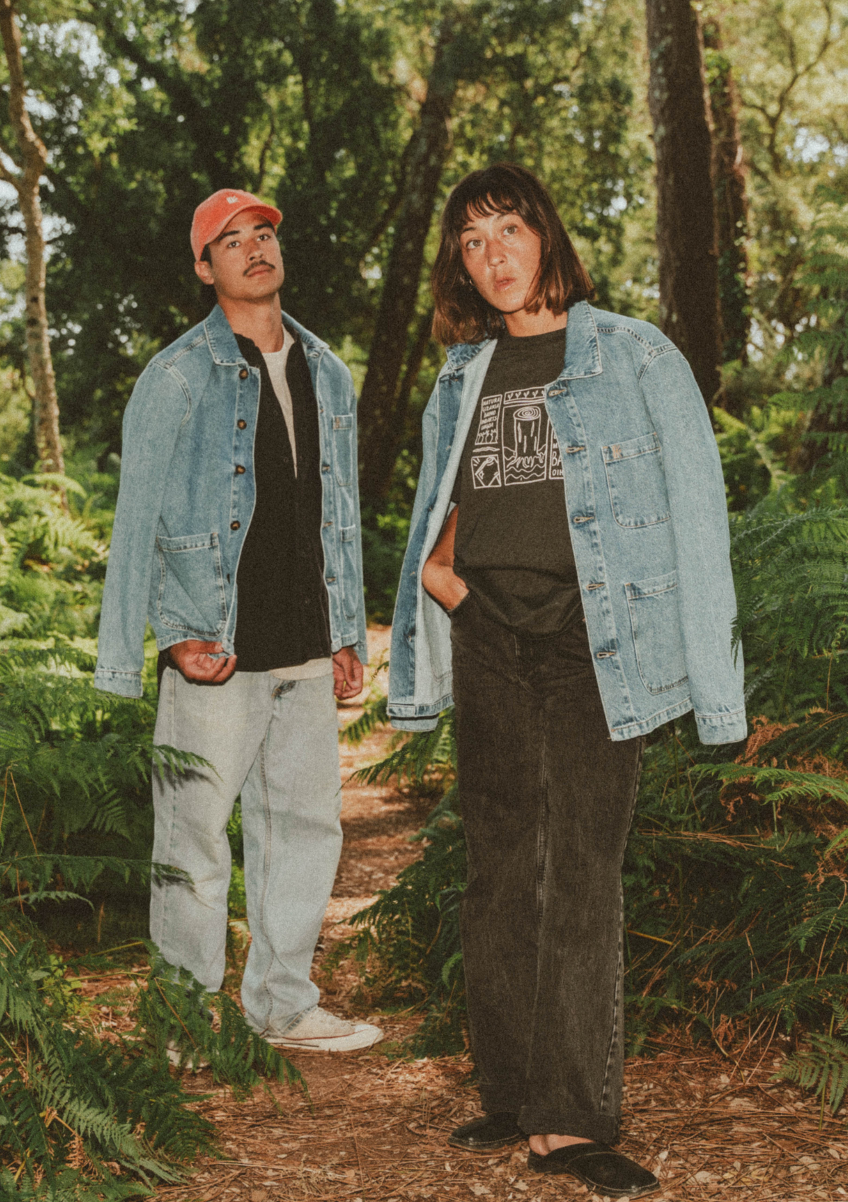 Veste Denim – veste brodée au Pays basque – Katxi Klothing – vue 4