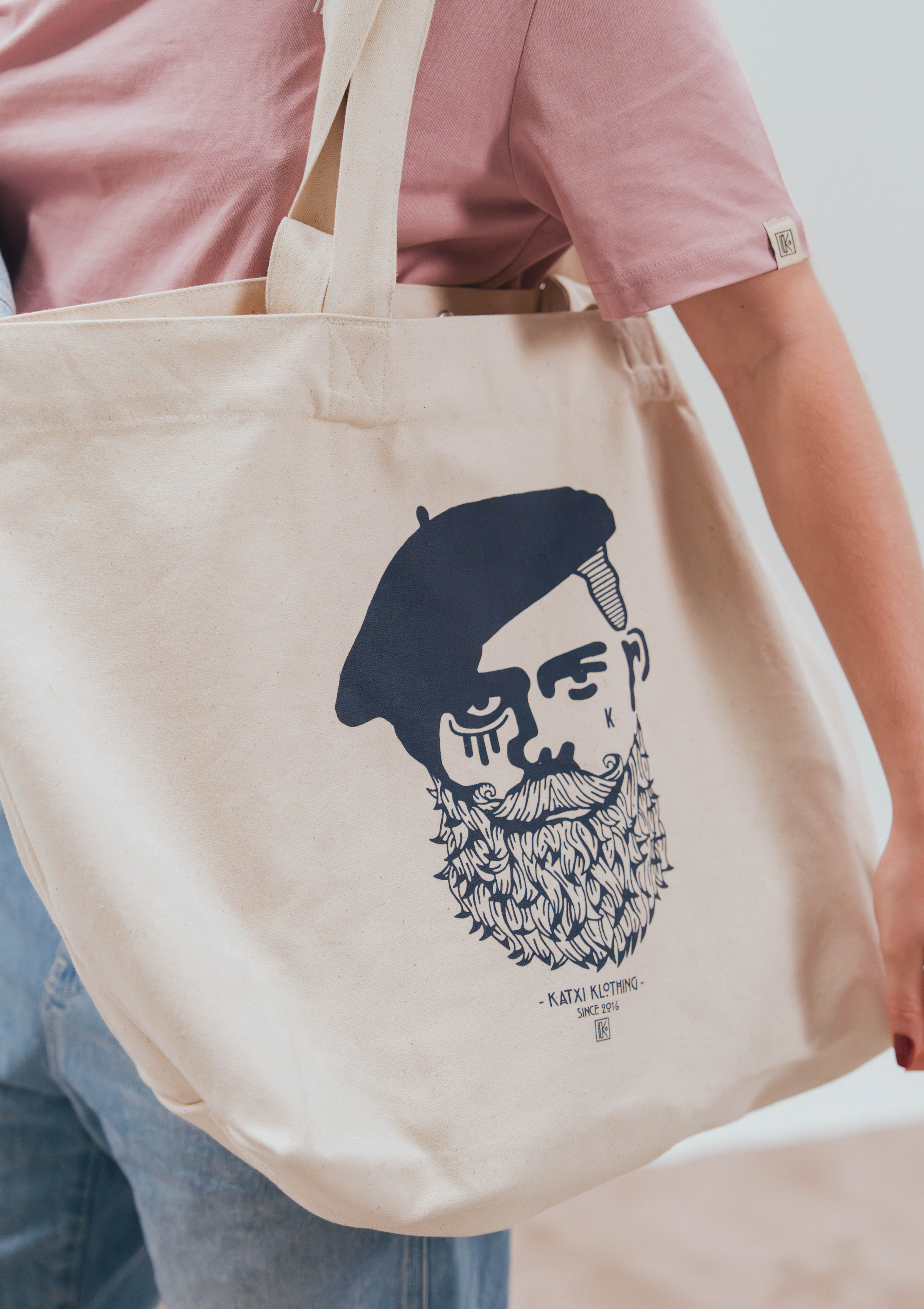 Notre Kabas – kabas basque sérigraphié – Katxi Klothing – vue 7