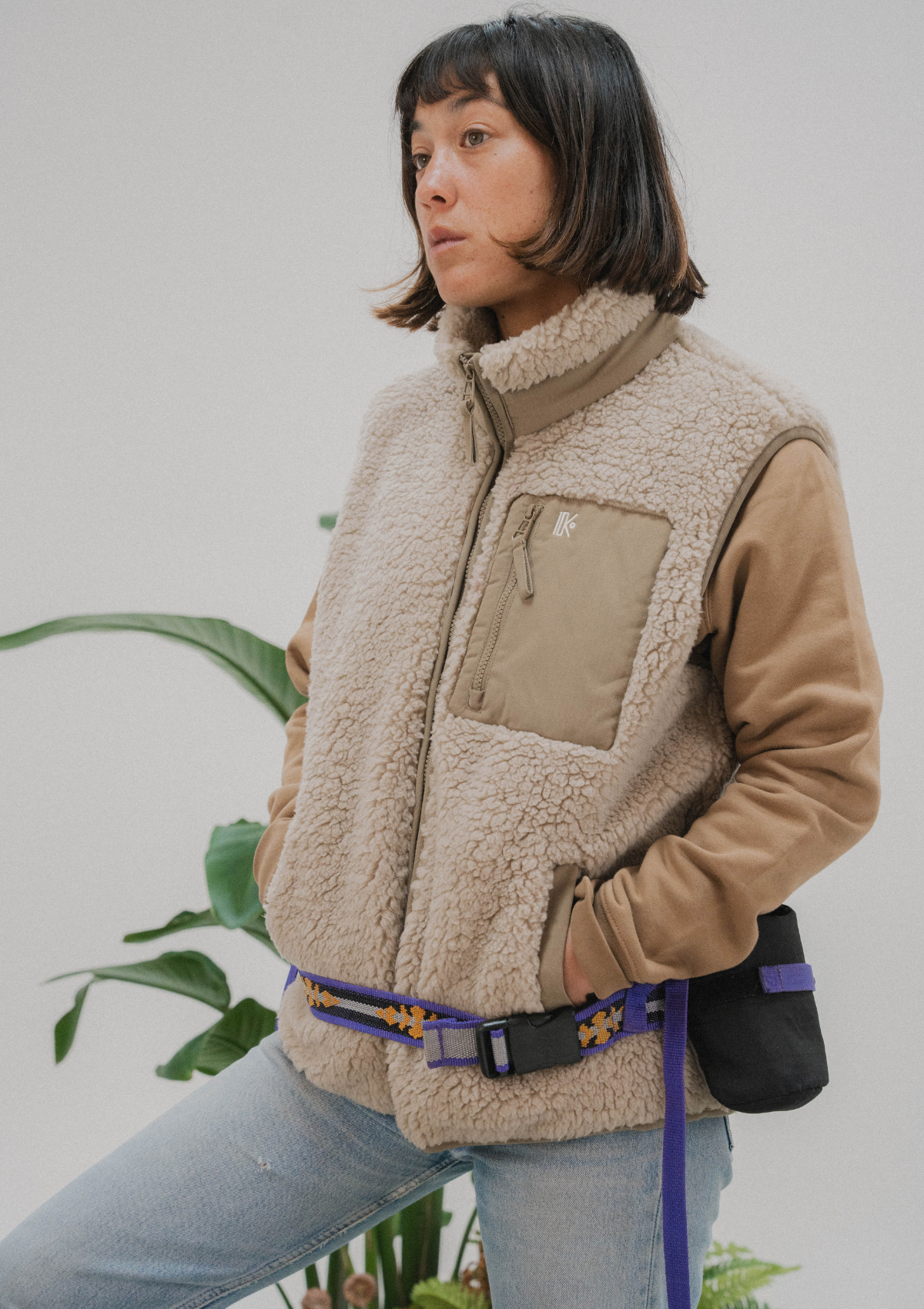 Veste Sherpa Ardia – veste sherpa brodée au Pays basque – Katxi Klothing – vue 4