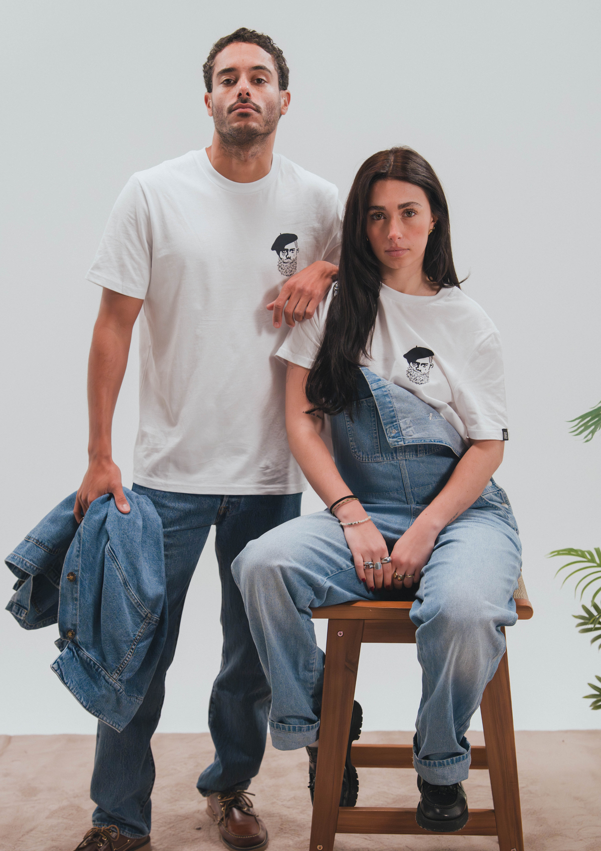 tee-shirt kabino cœur – tee-shirt basque en coton bio – Katxi Klothing – vue 9