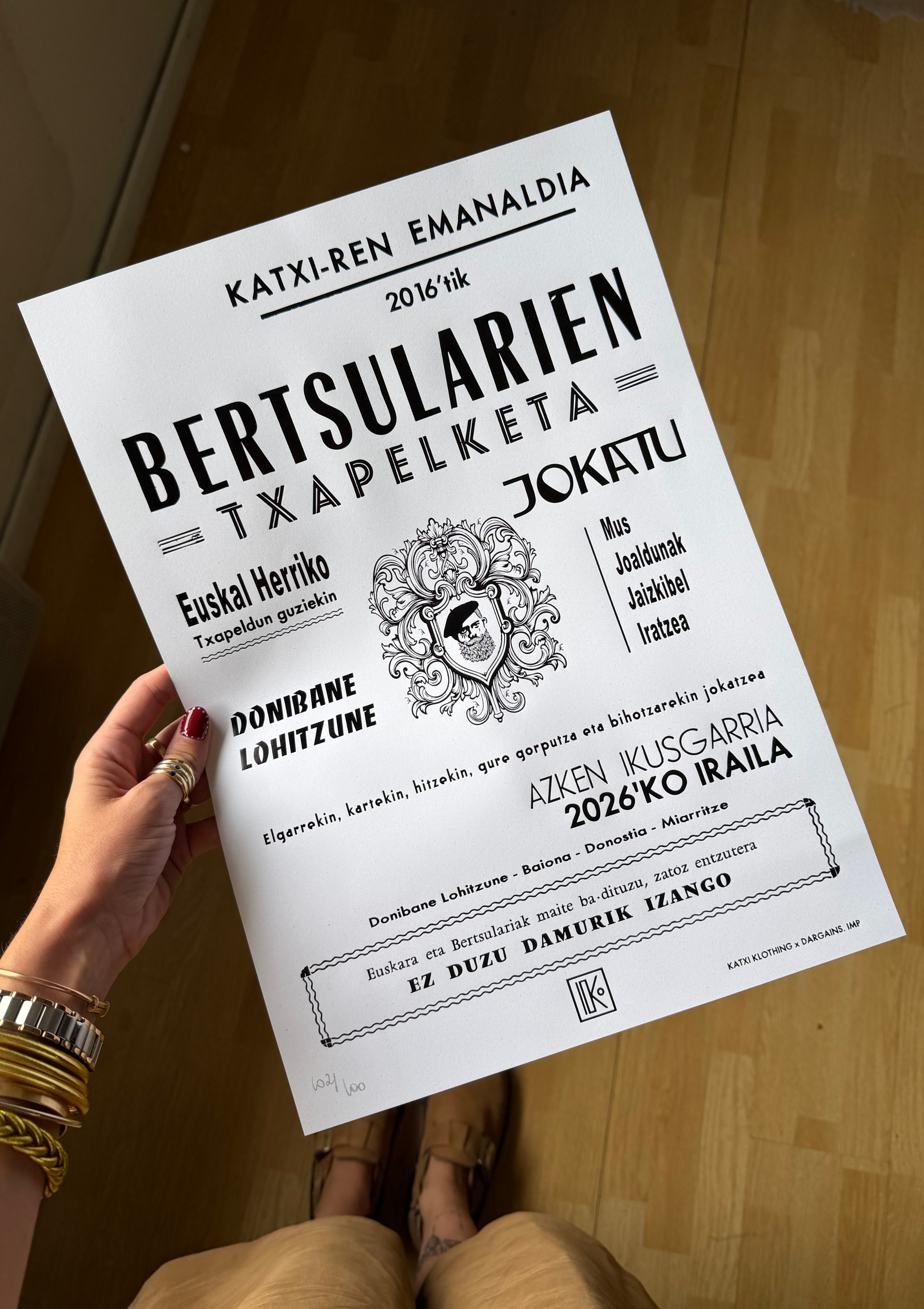 Affiche Bertsu