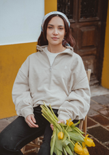 Sweat Half Zip BasiK