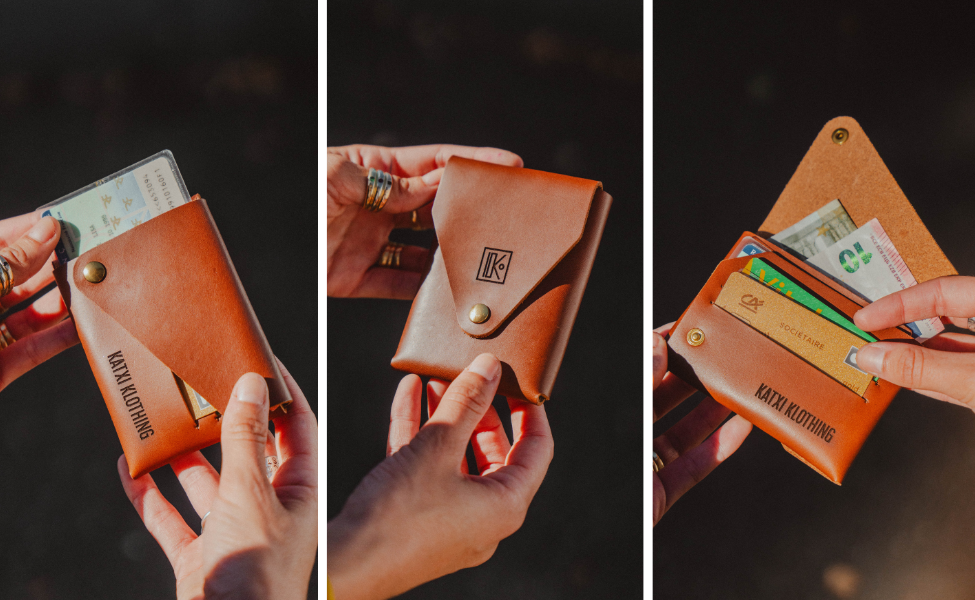 Porte-monnaie en cuir fait main : Katxi x Façon Cuir