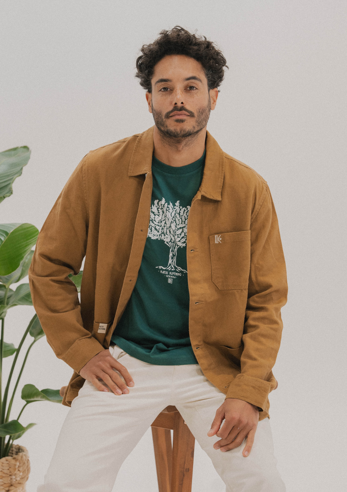 Veste Langilea – veste brodée au Pays basque – Katxi Klothing – vue 4
