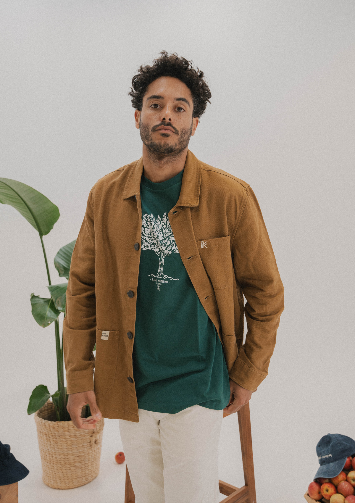 Veste Langilea – veste brodée au Pays basque – Katxi Klothing – vue 5