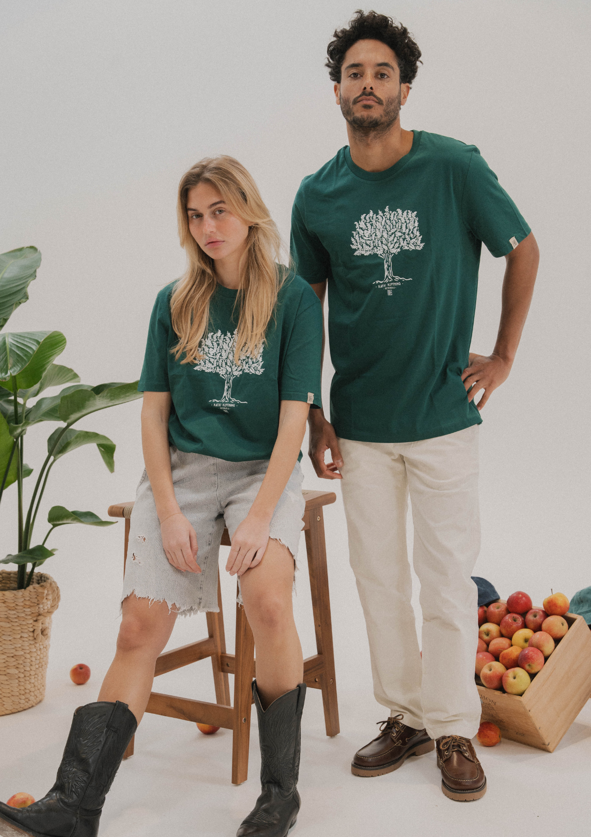 Tee-Shirt Gernika – tee-shirt basque en coton bio – Katxi Klothing – vue 4