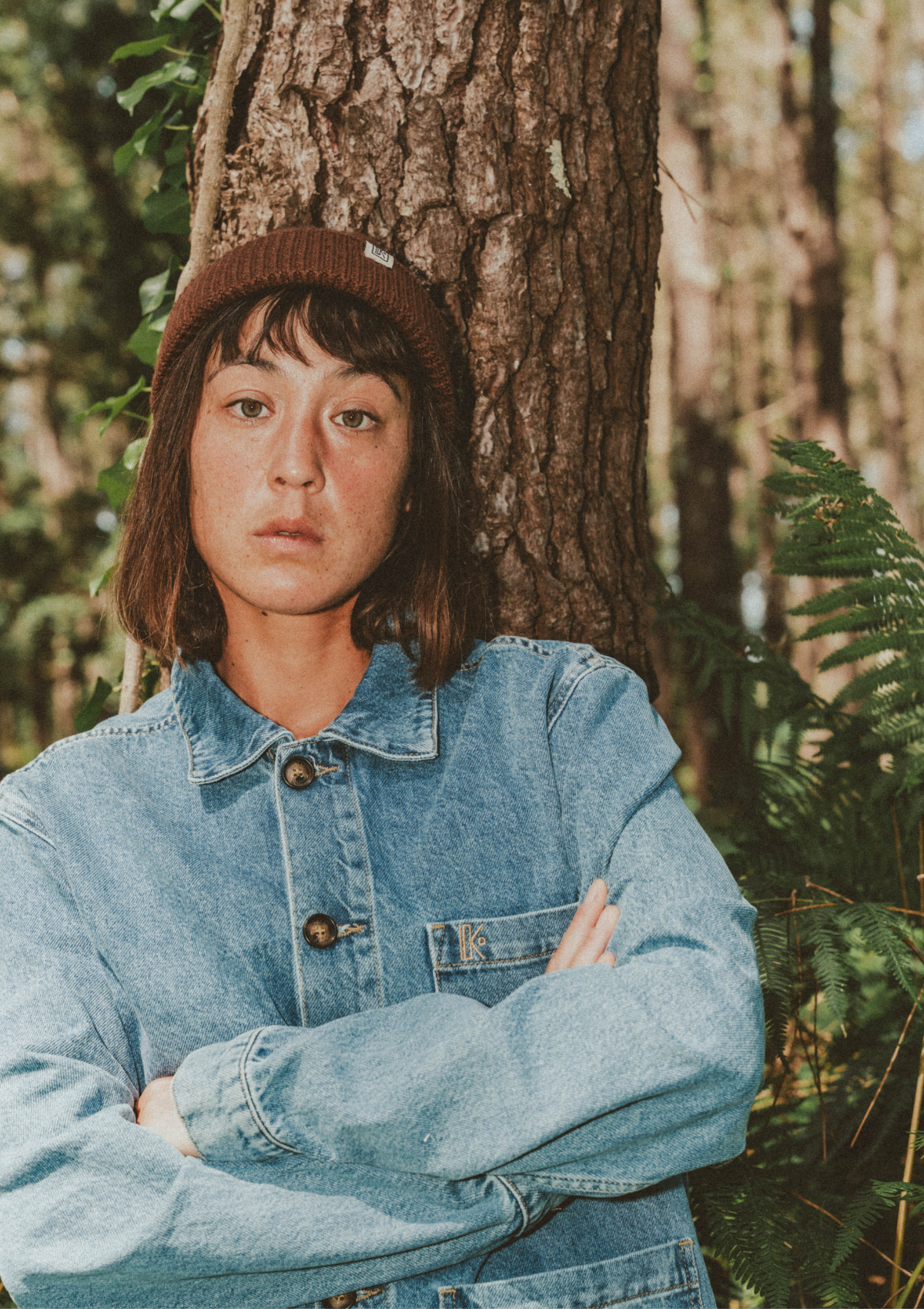 Veste Denim – veste brodée au Pays basque – Katxi Klothing – vue 5