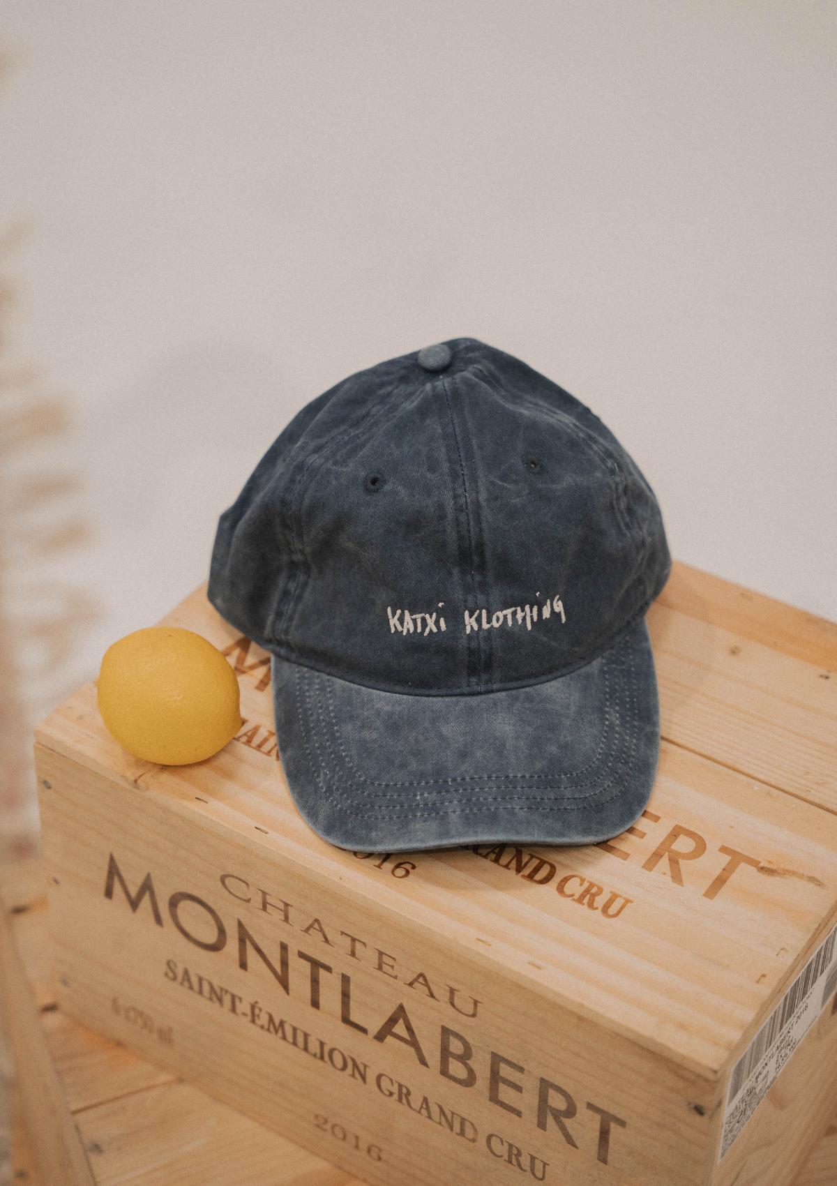 Vintage K. Cap – txapel brodatua, EAEtik – Katxi Klothing – 10. ikuspegia