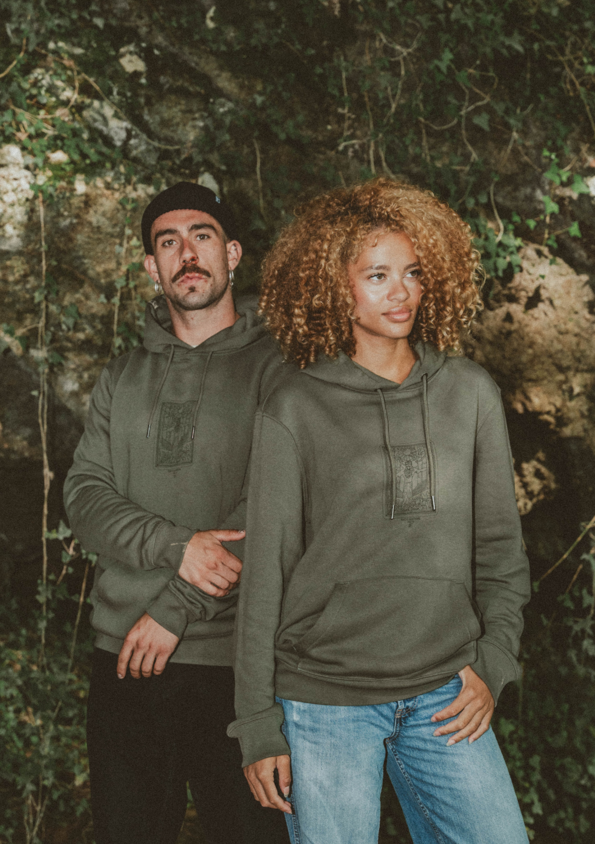 Hoodie Basajaun – hoodie brodé au Pays basque – Katxi Klothing – vue 2