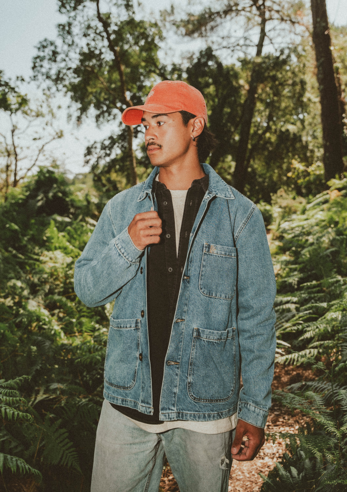 Veste Denim – veste brodée au Pays basque – Katxi Klothing – vue 7