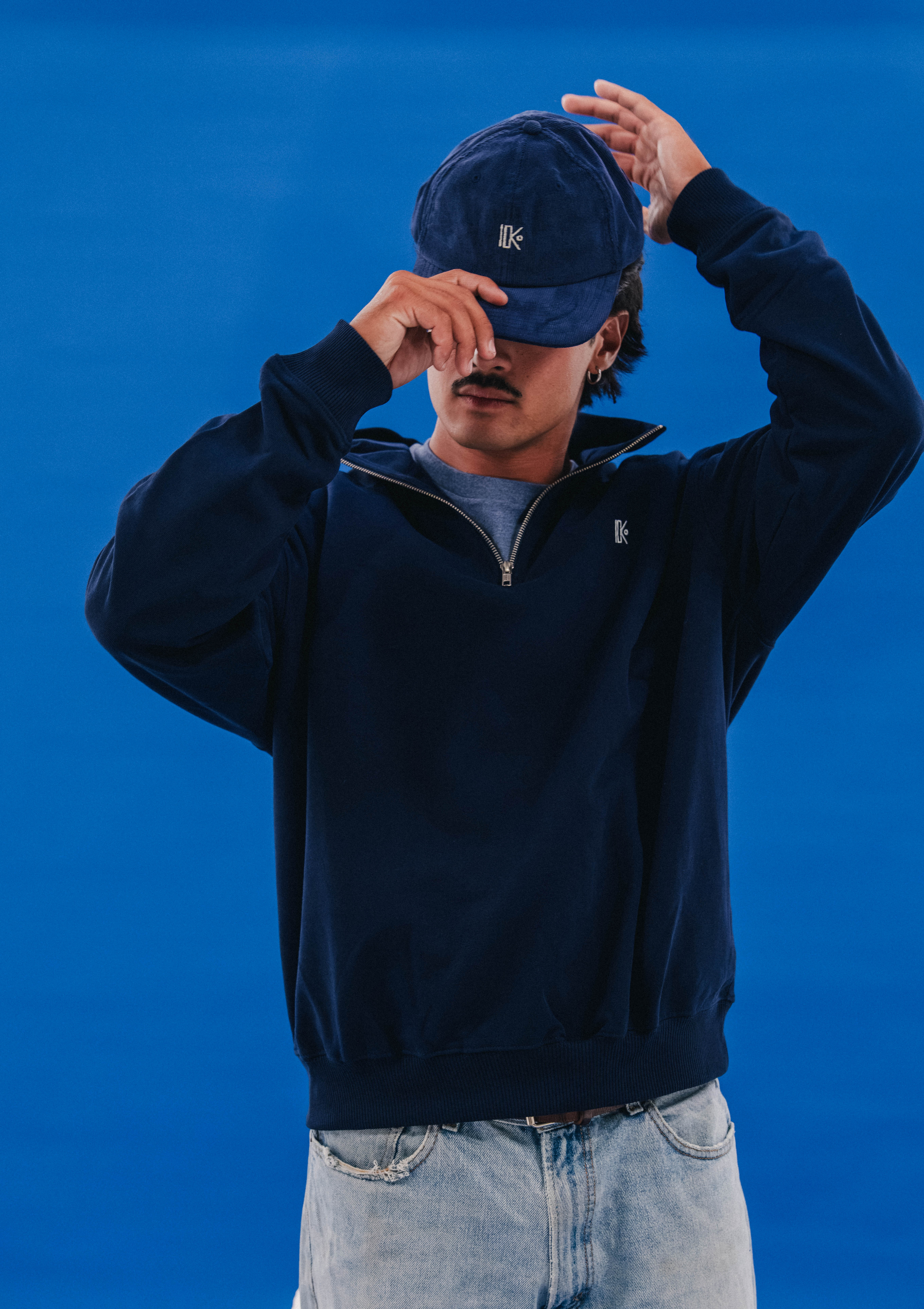 BasiK Kremailera Erdiko Sudadera – Kremaileradun sudadera baskoa – Katxi Klothing – 2. ikuspegia