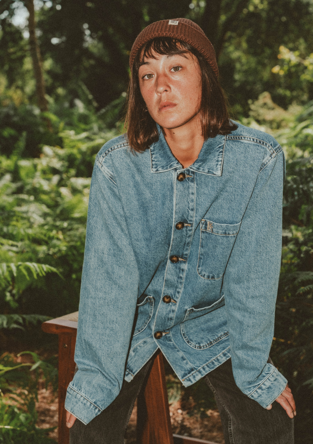 Veste Denim – veste brodée au Pays basque – Katxi Klothing