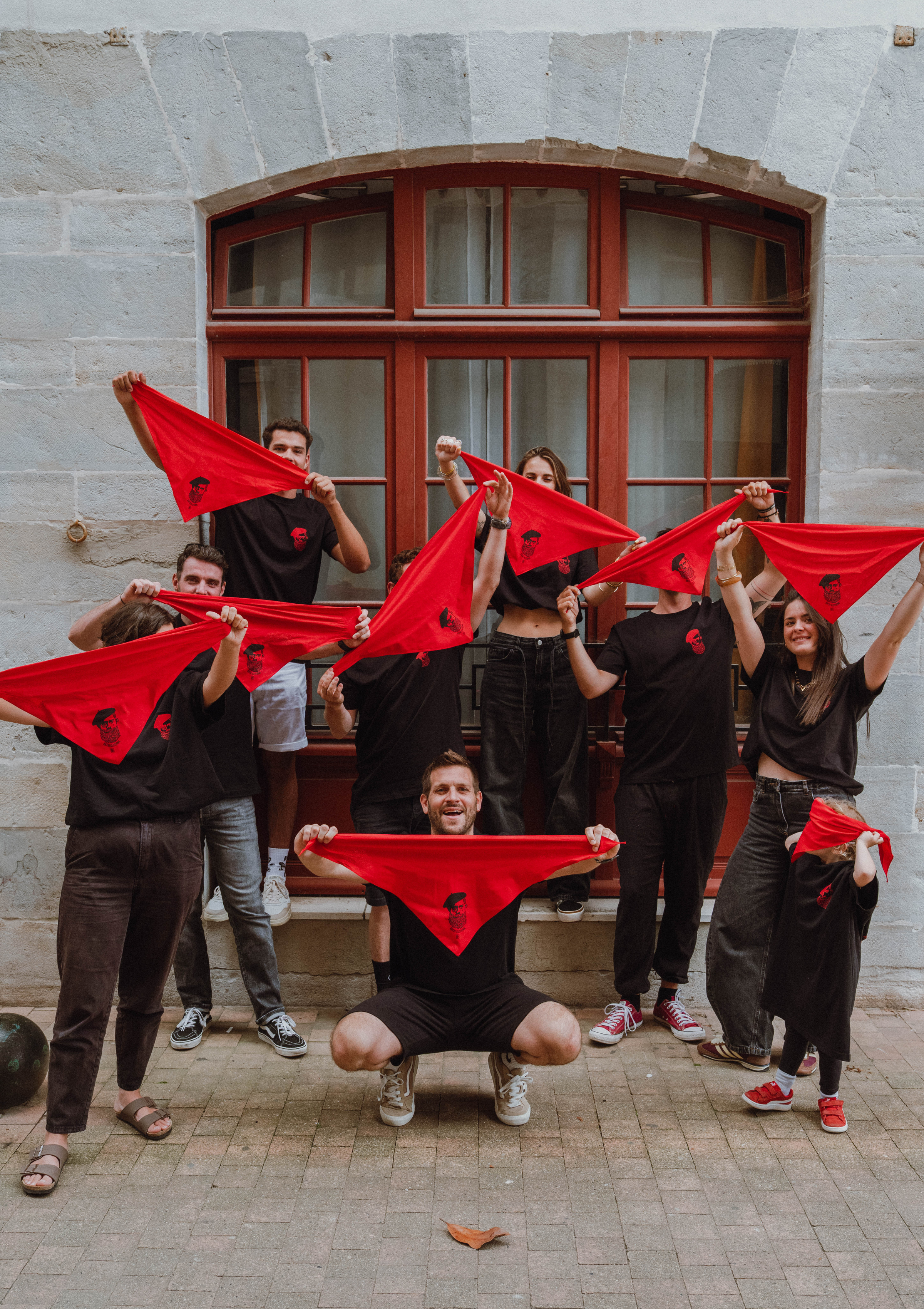 Foulard Bestak 2026 – foulard basque – Katxi Klothing – vue 4
