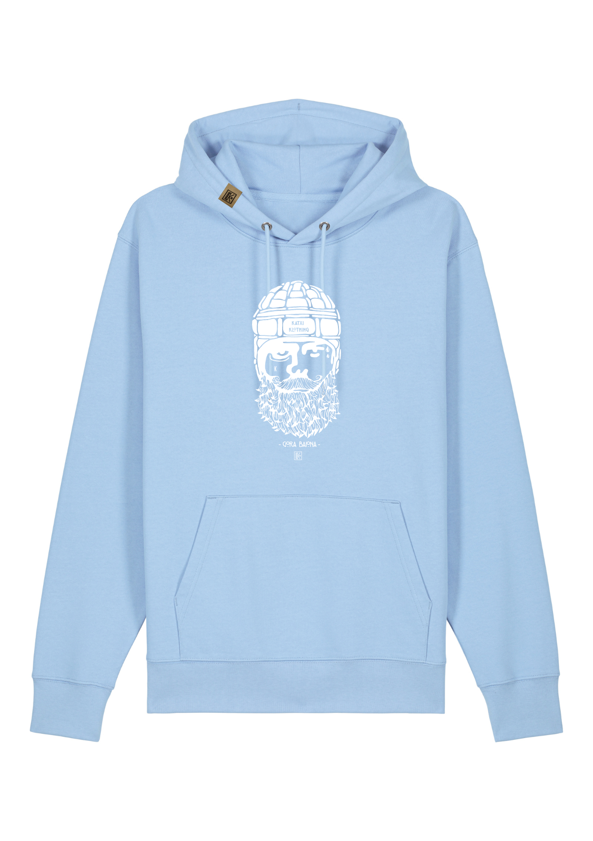 Hoodie Gora Baiona – hoodie brodé au Pays basque – Katxi Klothing