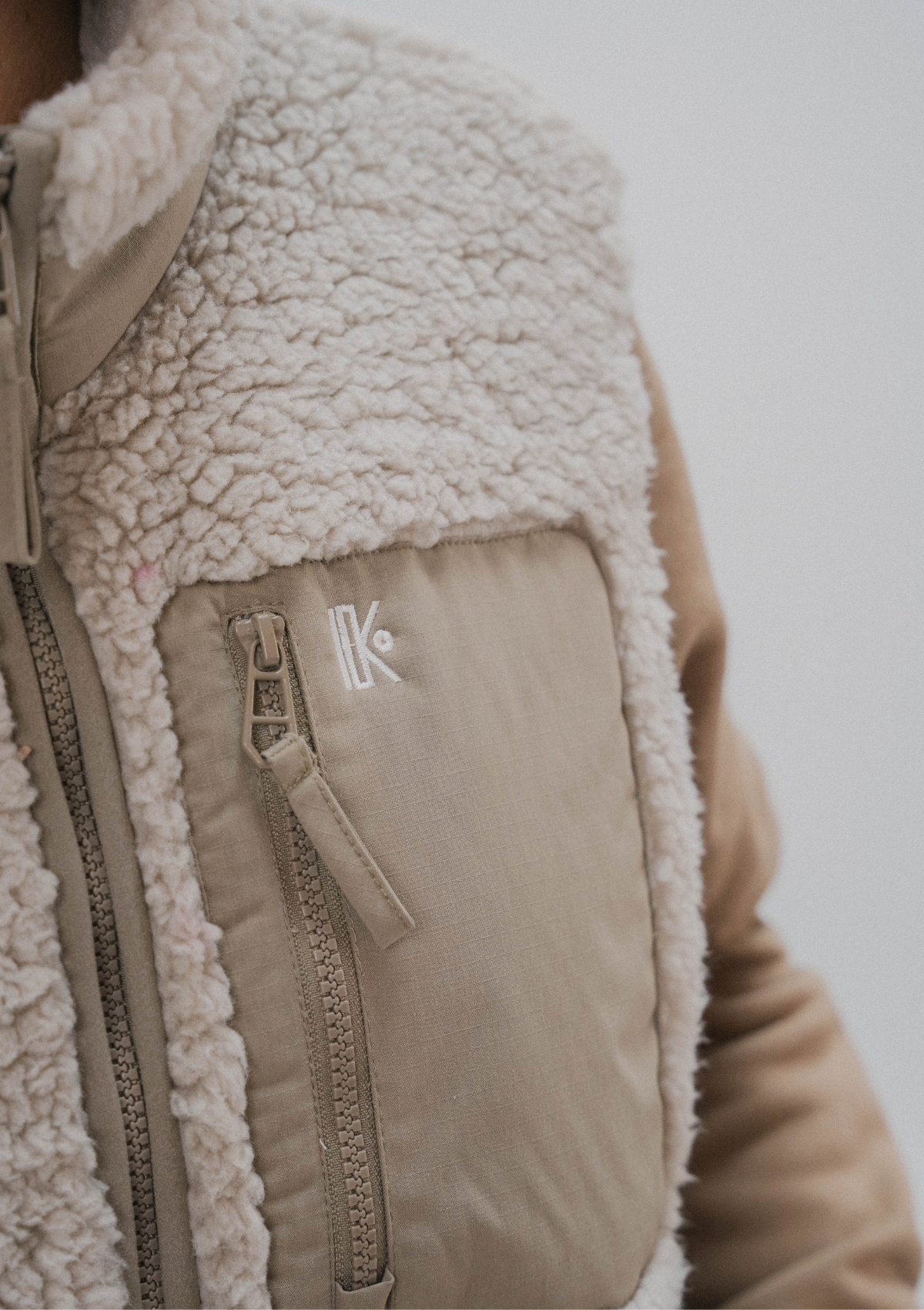 Veste Sherpa Ardia – veste sherpa brodée au Pays basque – Katxi Klothing – vue 3