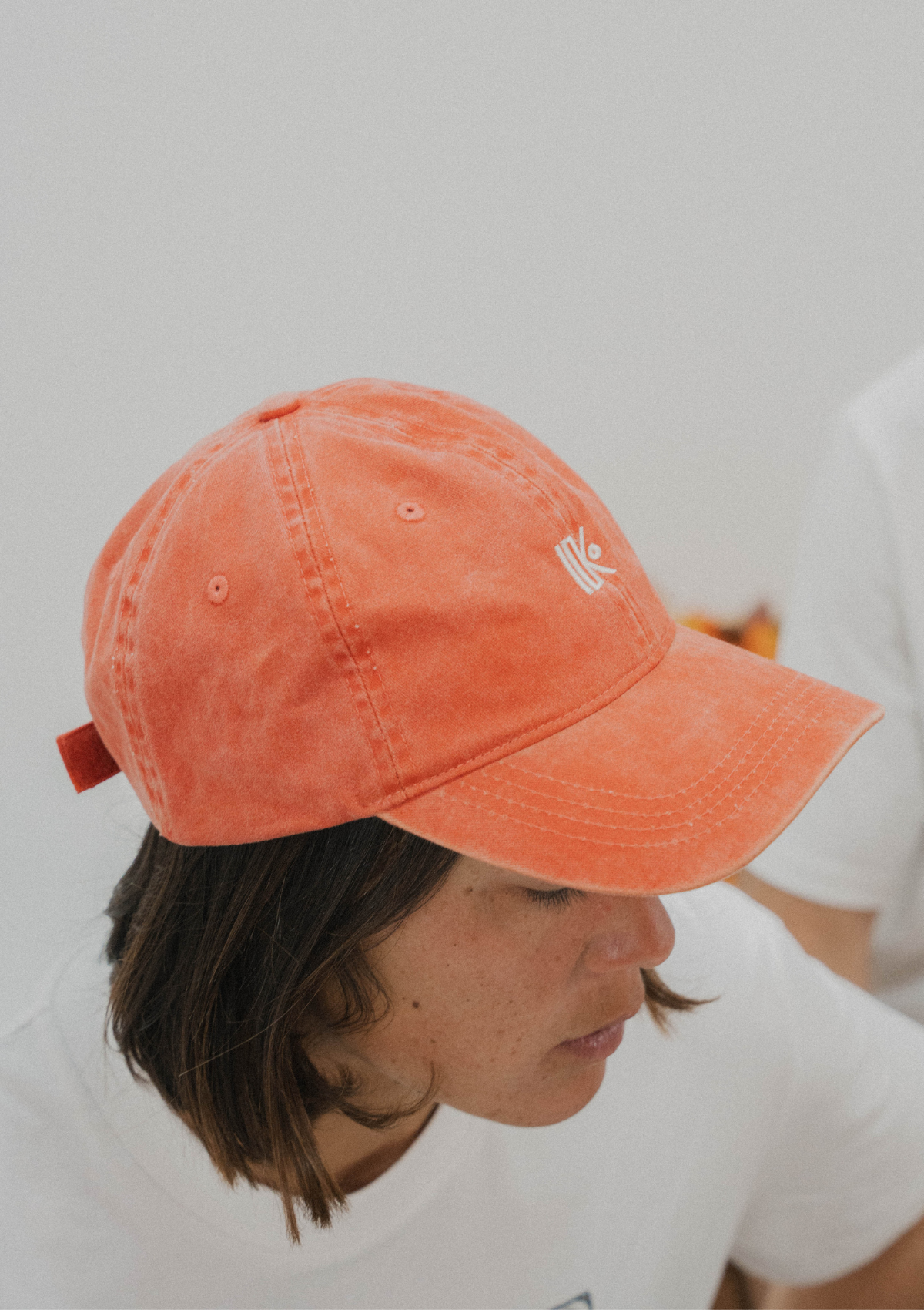 Vintage K. Cap – txapel brodatua, EAEtik – Katxi Klothing – 4. ikuspegia