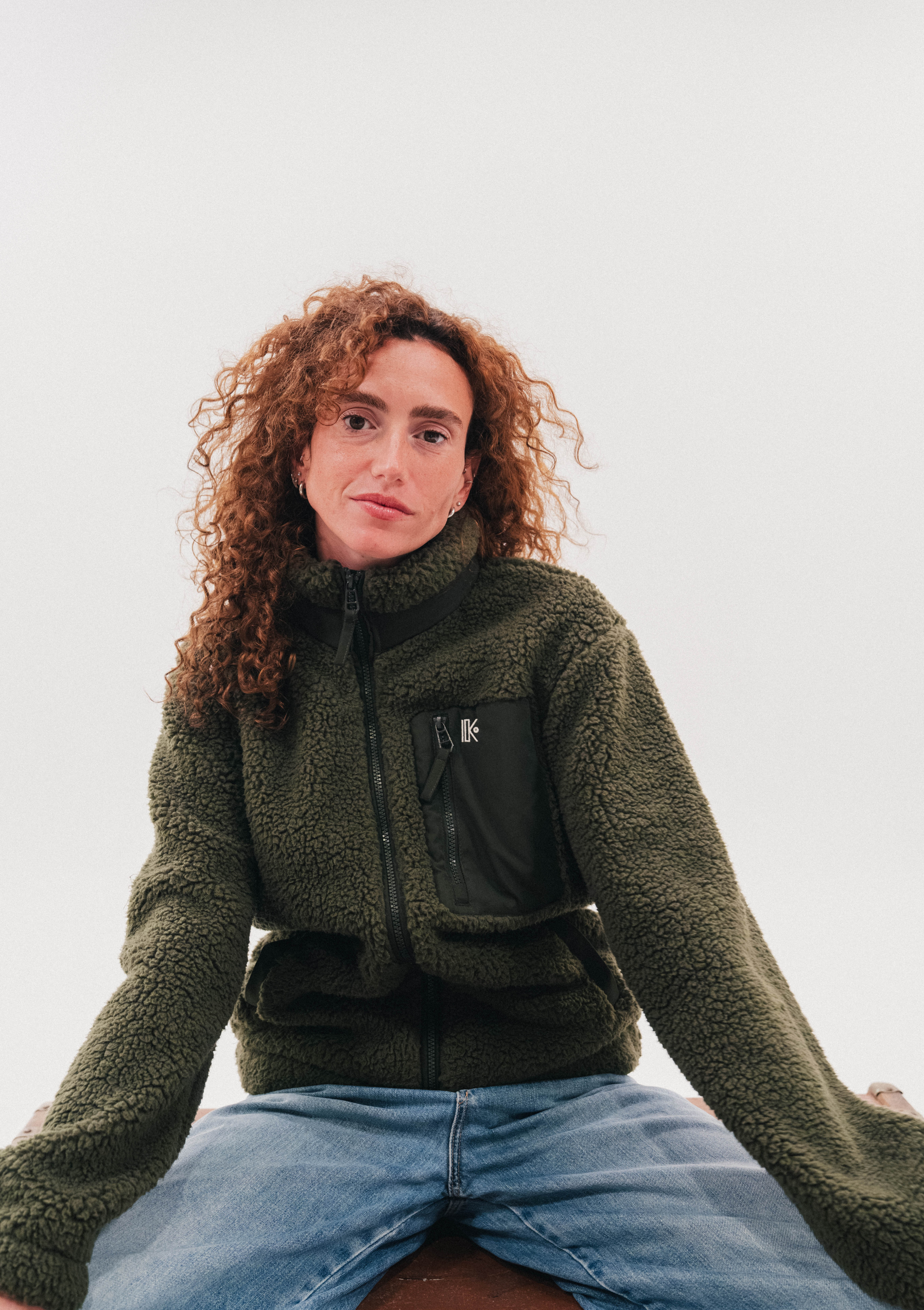 Sherpa Goxoa – veste sherpa brodée au Pays basque – Katxi Klothing – vue 2