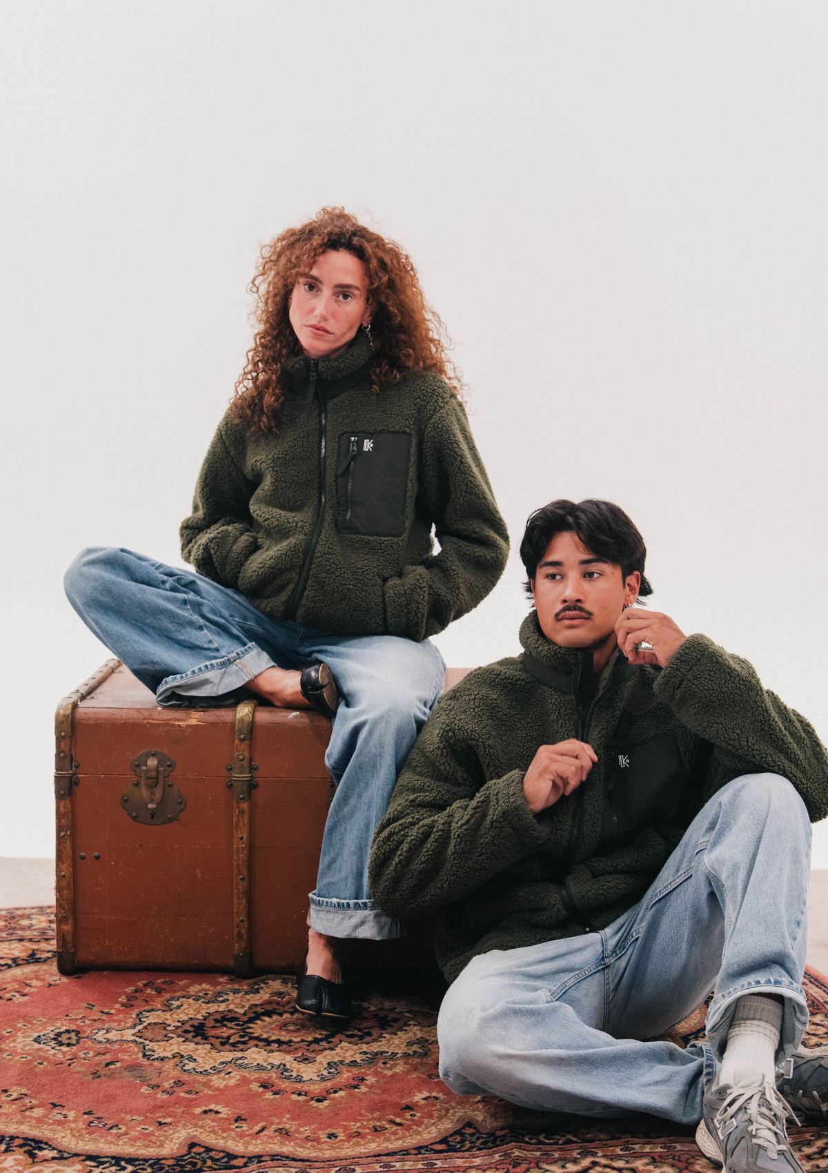 Sherpa Goxoa – veste sherpa brodée au Pays basque – Katxi Klothing – vue 4