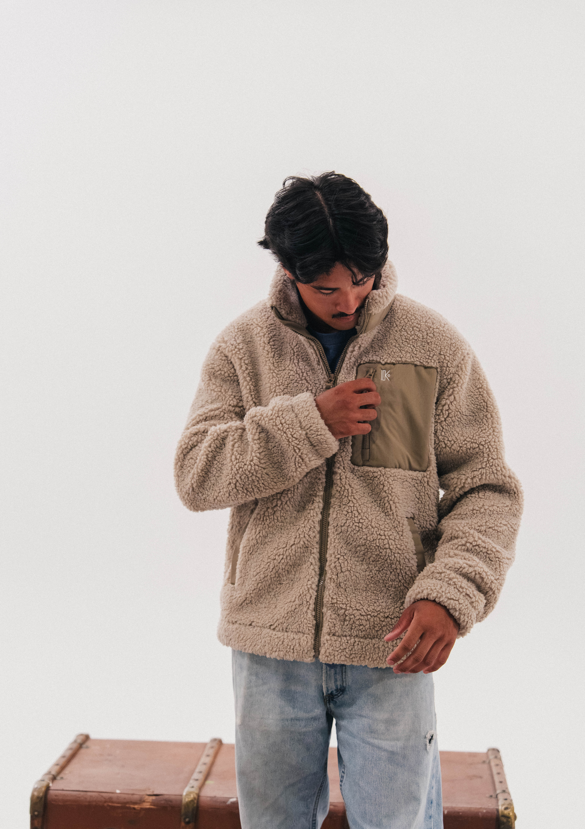 Sherpa Goxoa – veste sherpa brodée au Pays basque – Katxi Klothing – vue 8