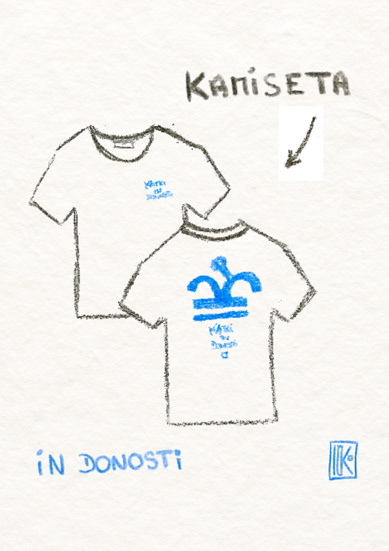 Camiseta Katxi in Donosti