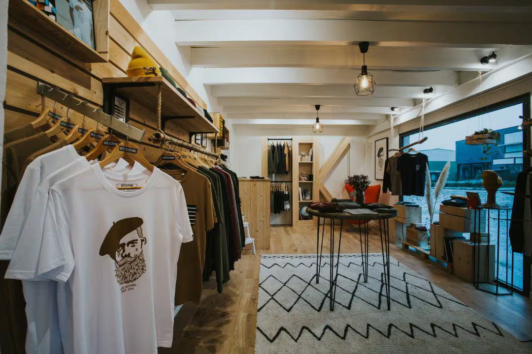 Showroom du LoKal Katxi Klothing à Saint-Jean-de-Luz
